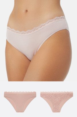 Woman UnderWear Slip Fimelle Women's Brazilian Invisible Panties 2 pcs w/  TENCEL™ Modal