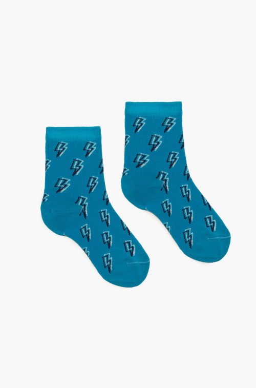 Sterntaler Baby Boys söckchen Bären Calf Socks, Blue (Bleu 313), One (Size:  16) – BigaMart